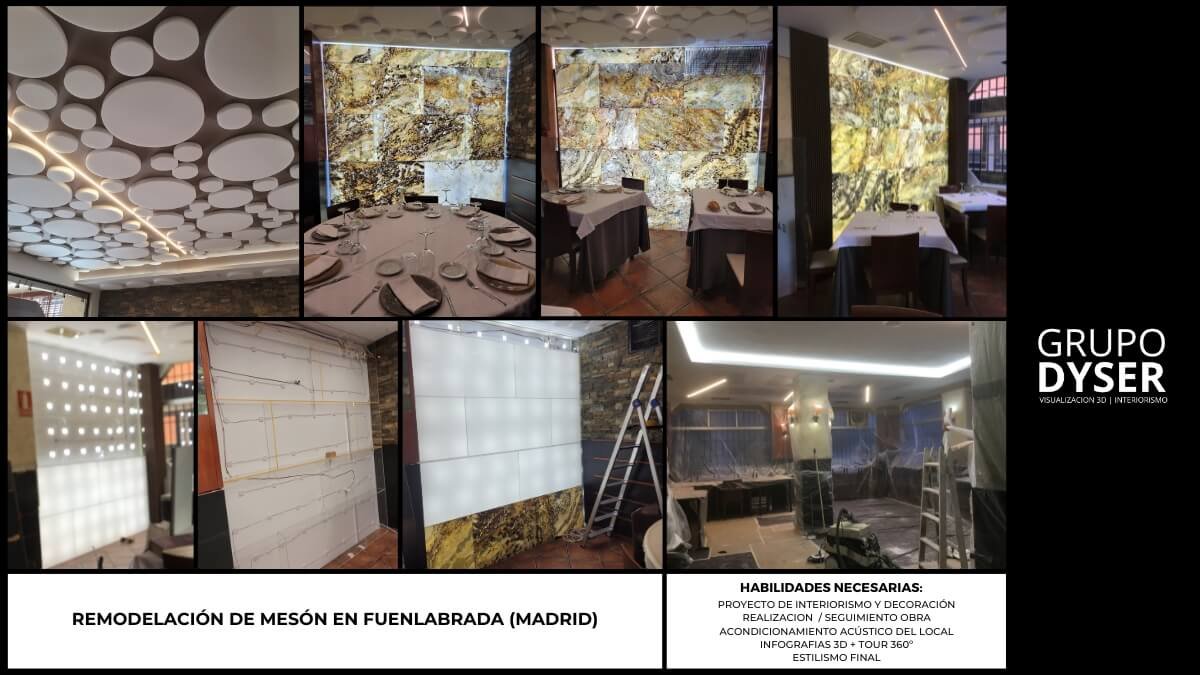 Remodelación de Mesón en Fuenlabrada (Madrid) | Interiorismo Comercial